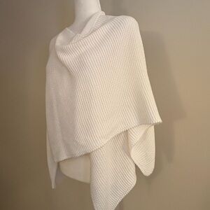 Elegant White Knit Sweater